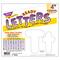 TREND Enterprises® White 4-Inch Casual Uppercase/Lowercase Combo Pack Ready Letters®, 182 Per Pack